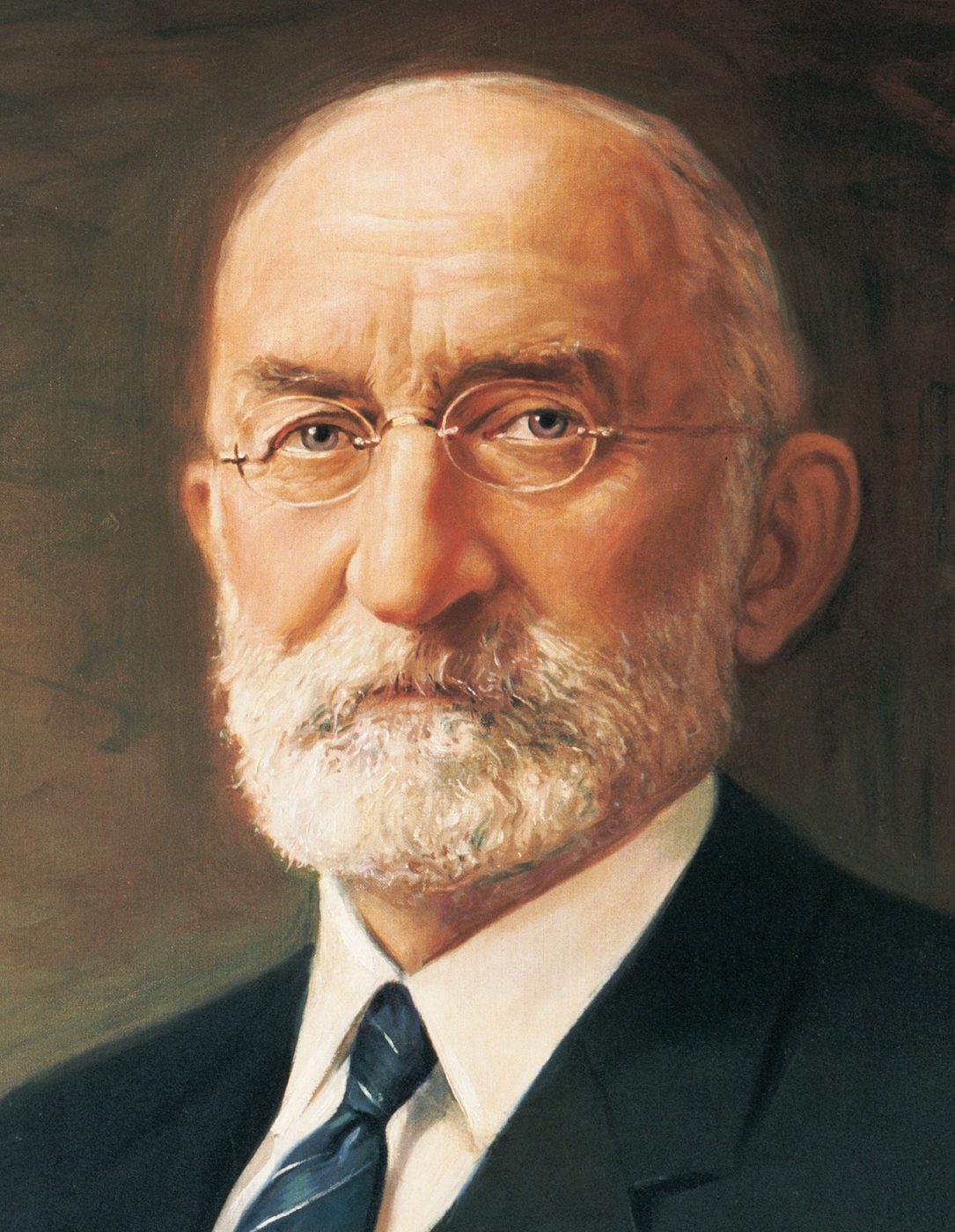 Portrait painting of Heber J. Grant